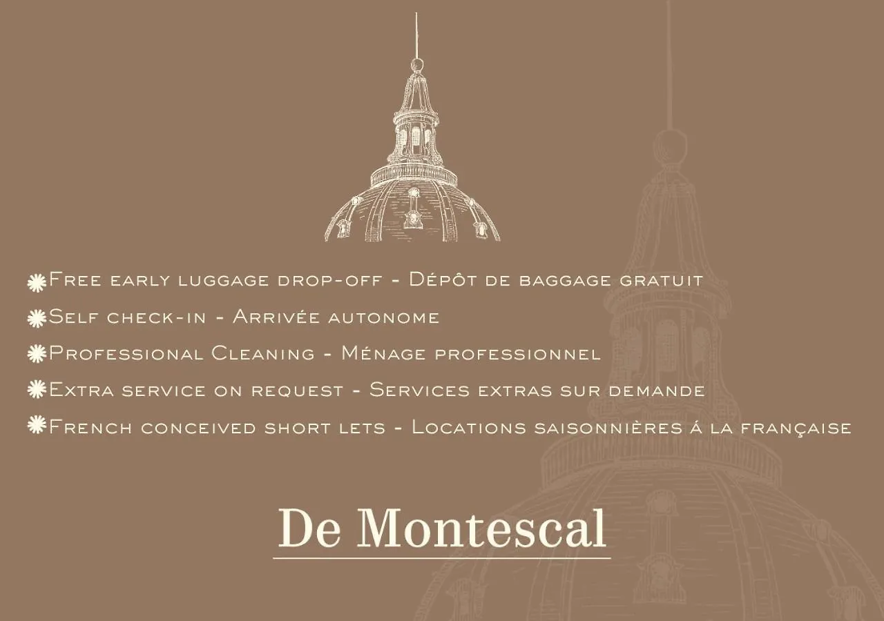 De Montescal - Hot Tub And Ac Cosy A Prime Location 40m2 巴黎